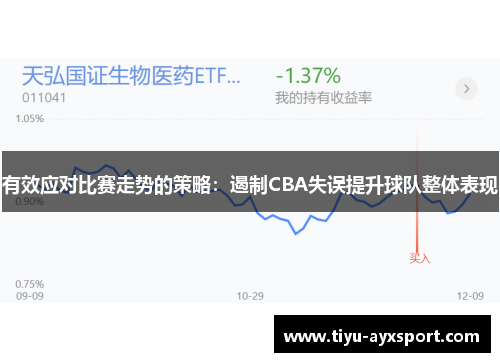 有效应对比赛走势的策略：遏制CBA失误提升球队整体表现